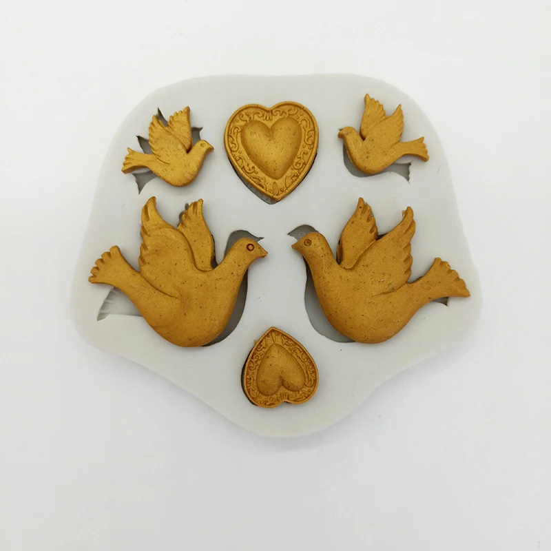 minsunbak Peace Dove Sunbird Silicone Mould Love Fondant Mold Cake Decorating Tool Chocolate Gumpaste Mould 
minsunbak Peace Dove Sunbird Silicone Mould Love Fondant Mold Cake Decorating Tool Chocolate Gumpaste Mould