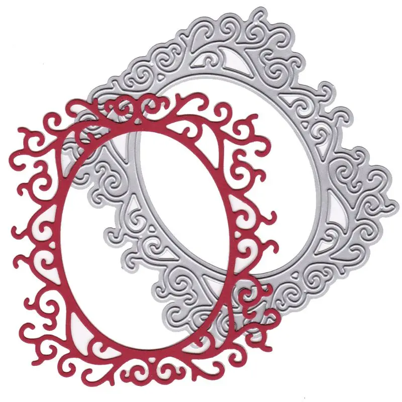 Hollow Mirror Metal Cutting Dies Stencil DIY Scrapbooking Album Stamp Paper Card Embossing Crafts Decor
Hollow Mirror Metal Cutting Dies Stencil DIY Scrapbooking Album Stamp Paper Card Embossing Crafts Decor