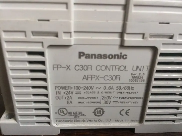 AFPX-C30R AFPXC30R релейный выход Panasonic PLC б/у | Безопасность и защита