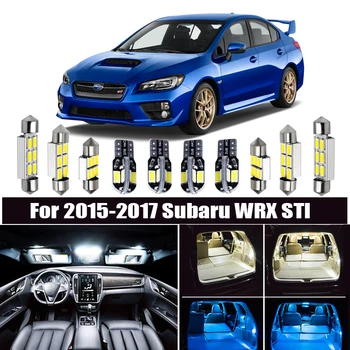 8pcs White Ice Blue Canbus LED Lamp Car Bulbs Interior Package Kit Map Dome Trunk Light For Subaru WRX STI 2015 2016 2017
8pcs White Ice Blue Canbus LED Lamp Car Bulbs Interior Package Kit Map Dome Trunk Light For Subaru WRX STI 2015 2016 2017