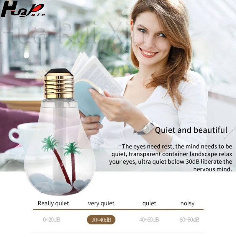 Exquisite Creative Bulb USB Electric Aromatherapy Air Diffuser Ultrasonic Air Humidifier Essential Oil Aromatherapy Cold Mist Ho
Exquisite Creative Bulb USB Electric Aromatherapy Air Diffuser Ultrasonic Air Humidifier Essential Oil Aromatherapy Cold Mist Ho