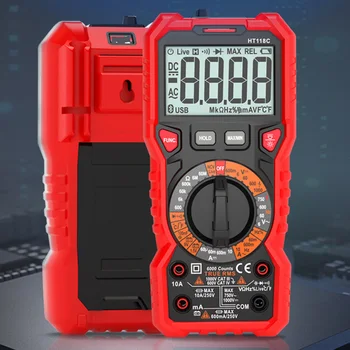 Digital Multimeter LCD Screen Display Voltage Resistance Tool with Backlight JDH99
Digital Multimeter LCD Screen Display Voltage Resistance Tool with Backlight JDH99
