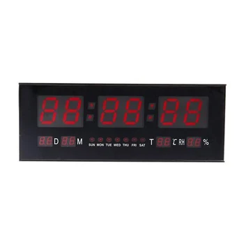 Wall Clock Large Digital LED Alarm Calendar Clock Jumbo Display Snooze Wall Temperature
Wall Clock Large Digital LED Alarm Calendar Clock Jumbo Display Snooze Wall Temperature