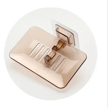 Creative Free Punch Paste Crystal Soap Box Bathroom Suction Wall Soap Rack Drain Soap Box Bathroom Soap Box 
Creative Free Punch Paste Crystal Soap Box Bathroom Suction Wall Soap Rack Drain Soap Box Bathroom Soap Box