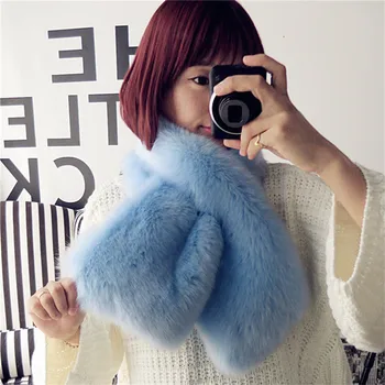 Lanshifei Women Winter Thicken Plush Faux Rabbit Fur Scarf Solid Color Collar Shawl Neck Warmer Shrugs Knitted Neckerchief Fur
Lanshifei Women Winter Thicken Plush Faux Rabbit Fur Scarf Solid Color Collar Shawl Neck Warmer Shrugs Knitted Neckerchief Fur