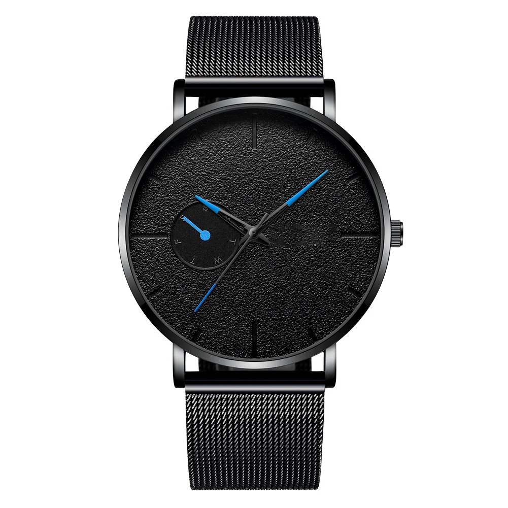 Ultra Thin Business Men Watch Casual Dial Button Battery Round Automatic Buckle Watches Stainless Steel Strap Wrist Adult
Ultra Thin Business Men Watch Casual Dial Button Battery Round Automatic Buckle Watches Stainless Steel Strap Wrist Adult