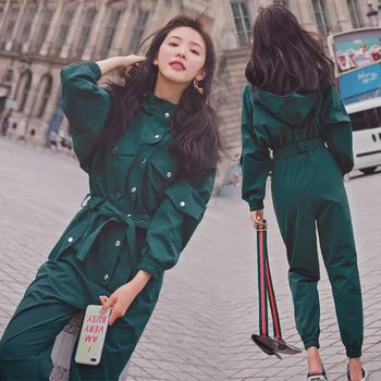 Lady New Commuter Jumpsuit Women 2020 Personality Hooded Rompers Womens Button Jumpsuits Casual Overalls
Lady New Commuter Jumpsuit Women 2020 Personality Hooded Rompers Womens Button Jumpsuits Casual Overalls