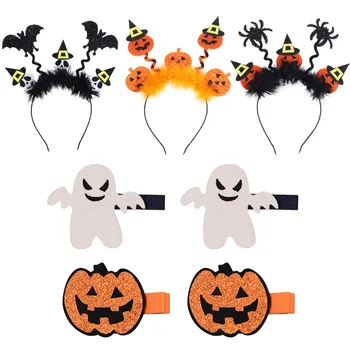 3PCS Halloween Bat Pumpkin Spider Headbands Hairbands Hair Hoops Ghost Hairpins Hairclips for Carnival Masquerade Party Costumes 
3PCS Halloween Bat Pumpkin Spider Headbands Hairbands Hair Hoops Ghost Hairpins Hairclips for Carnival Masquerade Party Costumes