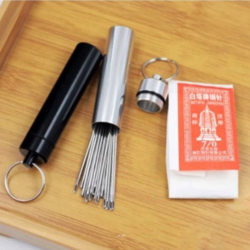 For Metal Storage Box For Hand Sewing Needle Pin Button Container Zipper Head Organizer With Bulit In 20pcs #13 Threading Needle
For Metal Storage Box For Hand Sewing Needle Pin Button Container Zipper Head Organizer With Bulit In 20pcs #13 Threading Needle