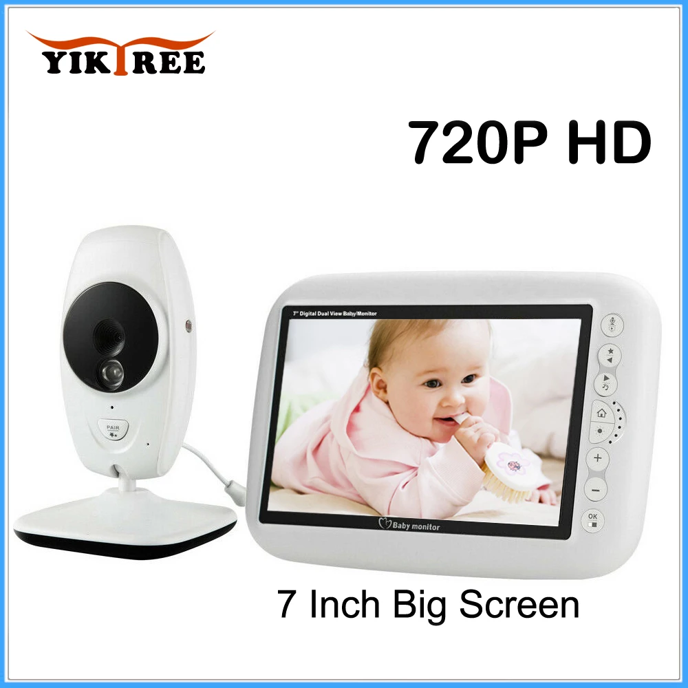 7 inch baby monitor camera 720P HD LCD screen wireless video intercom infrared night vision temperature monitoring 4 lullaby
7 inch baby monitor camera 720P HD LCD screen wireless video intercom infrared night vision temperature monitoring 4 lullaby