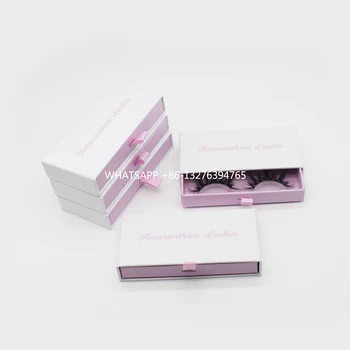 Sample Design Mink Eyelash Slide Box With Tray Custom Lashbox Packaging With Logo Real Mink Lashes Vendor Eye Lash Cases
Sample Design Mink Eyelash Slide Box With Tray Custom Lashbox Packaging With Logo Real Mink Lashes Vendor Eye Lash Cases