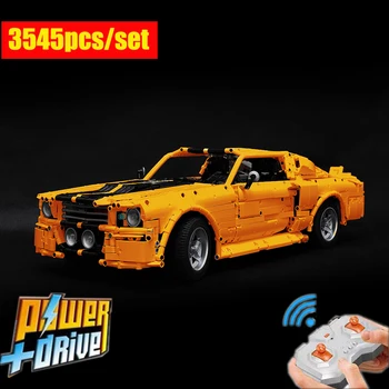 RC Motor Power Functions Classic 1967 Ford Eleanor Mustang Racing Car fit Technic MOC-14616 Building Block Bricks Kid Toys Gift
RC Motor Power Functions Classic 1967 Ford Eleanor Mustang Racing Car fit Technic MOC-14616 Building Block Bricks Kid Toys Gift