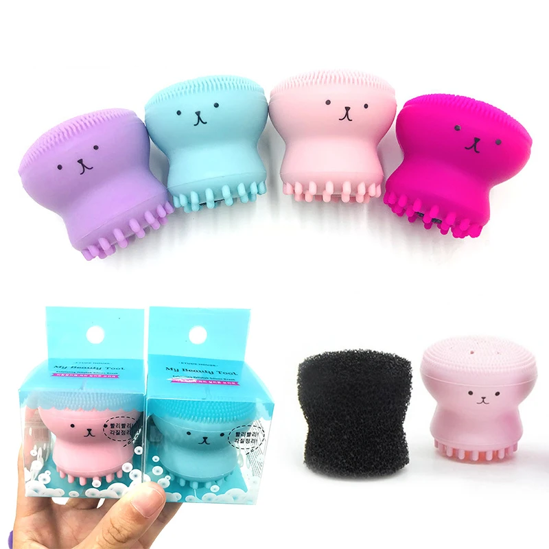 1Pcs Silicone Octopus Facial Cleansing Brush Deep Cleaning Exfoliator Brush to Shrink Pores Foaming Face Washing Brush Skin Care
1Pcs Silicone Octopus Facial Cleansing Brush Deep Cleaning Exfoliator Brush to Shrink Pores Foaming Face Washing Brush Skin Care