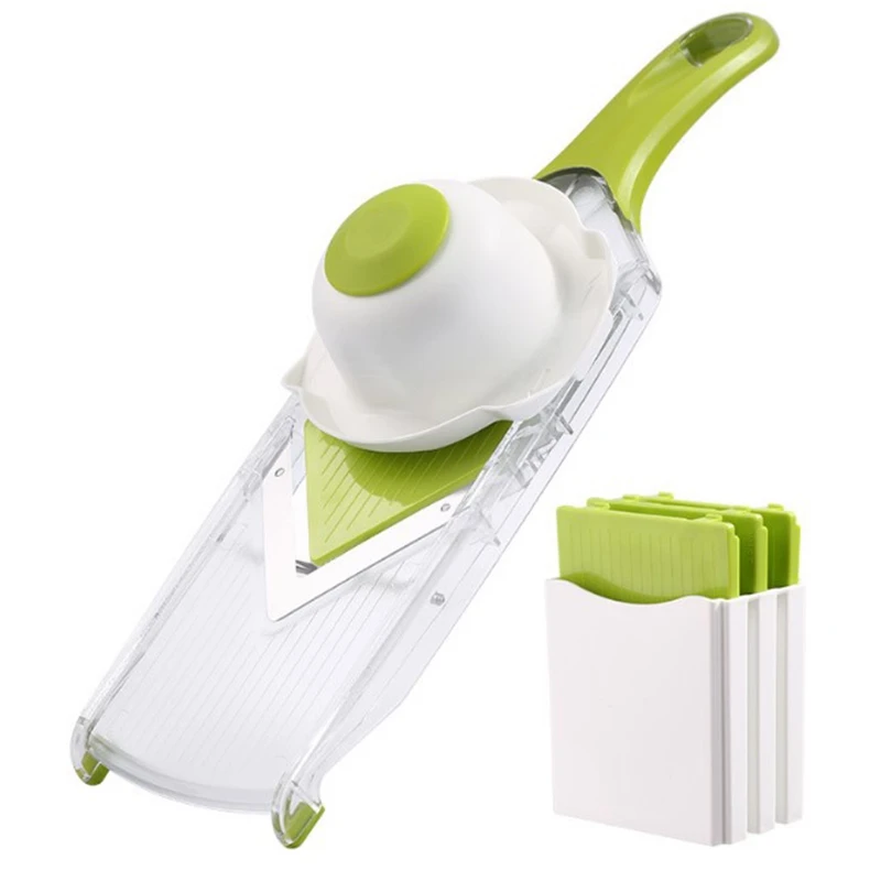 Stainless Steel-Vegetable Rotary Cut Machine-Potato Chip Machine with Shred Slicer-Kitchen Slicer 5 in 1
Stainless Steel-Vegetable Rotary Cut Machine-Potato Chip Machine with Shred Slicer-Kitchen Slicer 5 in 1