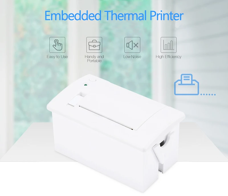 Generic 58mm Panel Embedded Thermal Printer Kiosk Mini Receipt Printer