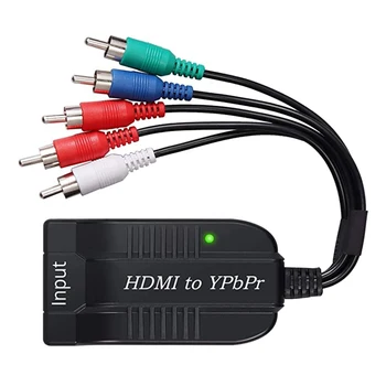 HDMI to 5RCA Component RGB YPbPr Converter Support OSD 1080P with Resolution Switch for TVBOX VHS VCR DVD Recorders
HDMI to 5RCA Component RGB YPbPr Converter Support OSD 1080P with Resolution Switch for TVBOX VHS VCR DVD Recorders