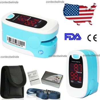 

Free SHIPPING China&USA CMS50NA OLED/ CMS50M LED Oximeter Pulse fingerTip Monitor Blood Oxygen SpO2+CASE