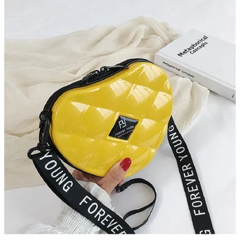 Heart Shaped PU mini bag for woman 2020 fashion Designer personality small box Korean bag Shoulder bag women Purses And Handbag
Heart Shaped PU mini bag for woman 2020 fashion Designer personality small box Korean bag Shoulder bag women Purses And Handbag