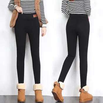 Women High Waist Warm Thick Fleece Lined Trousers Stretch Skinny Pants Leggings
Women High Waist Warm Thick Fleece Lined Trousers Stretch Skinny Pants Leggings