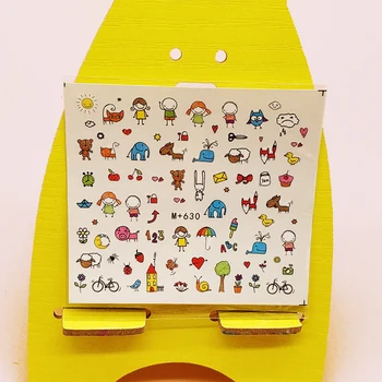 Stickers for Nails DIY Tips Cartoon Child Animal Nail Art Decorations Sticker Water Transfer Decal Girl Manicure Accessories
Stickers for Nails DIY Tips Cartoon Child Animal Nail Art Decorations Sticker Water Transfer Decal Girl Manicure Accessories