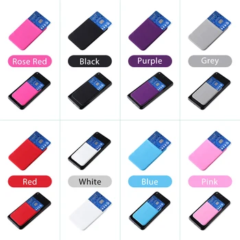 1Pcs Card Holder for iphone Smartphone Elastic Stretch Adhesive Cell Phone ID Credit Card Holder Sticker Pocket Wallet Case
1Pcs Card Holder for iphone Smartphone Elastic Stretch Adhesive Cell Phone ID Credit Card Holder Sticker Pocket Wallet Case