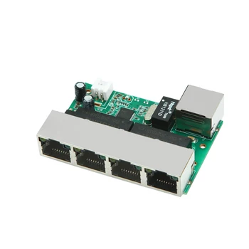 RJ45 Network Port Switch Module Weak Current Box Ethernet 100M 5-port Network Switch Motherboard Module Row Pin Input
RJ45 Network Port Switch Module Weak Current Box Ethernet 100M 5-port Network Switch Motherboard Module Row Pin Input