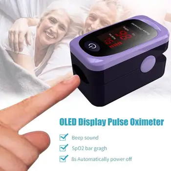 Hot Sale Digital Fingertip Pulse Oximeter LED Display Blood Oxygen Sensor Saturation SpO2 Monitor Measurement Meter Random Color
Hot Sale Digital Fingertip Pulse Oximeter LED Display Blood Oxygen Sensor Saturation SpO2 Monitor Measurement Meter Random Color