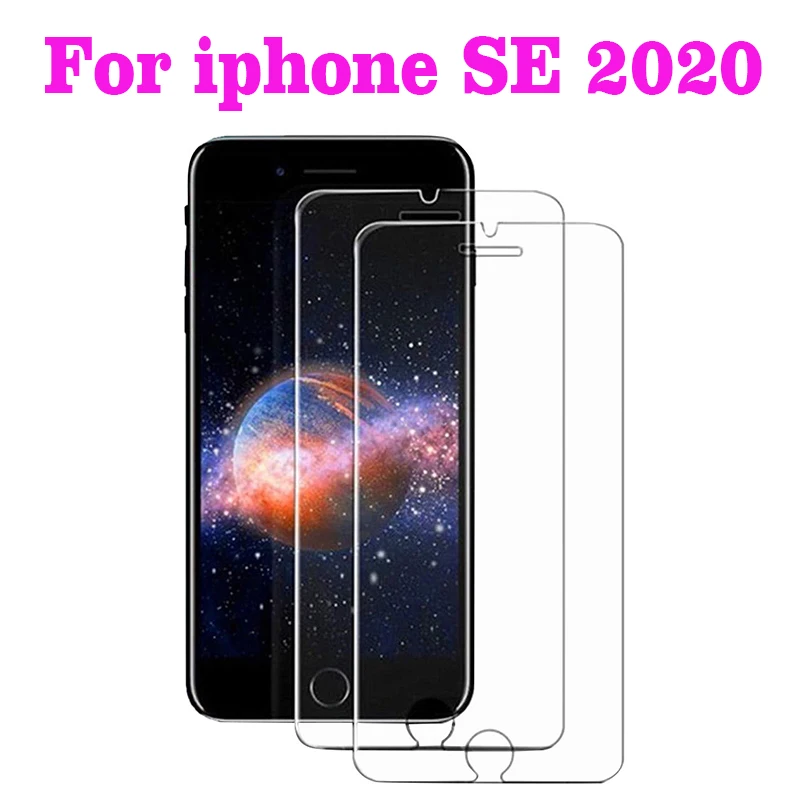 2.5D Tempered Glass For iPhone SE 2020 Protective Film 9H Explosion-proof LCD Screen Protector | Мобильные телефоны и
