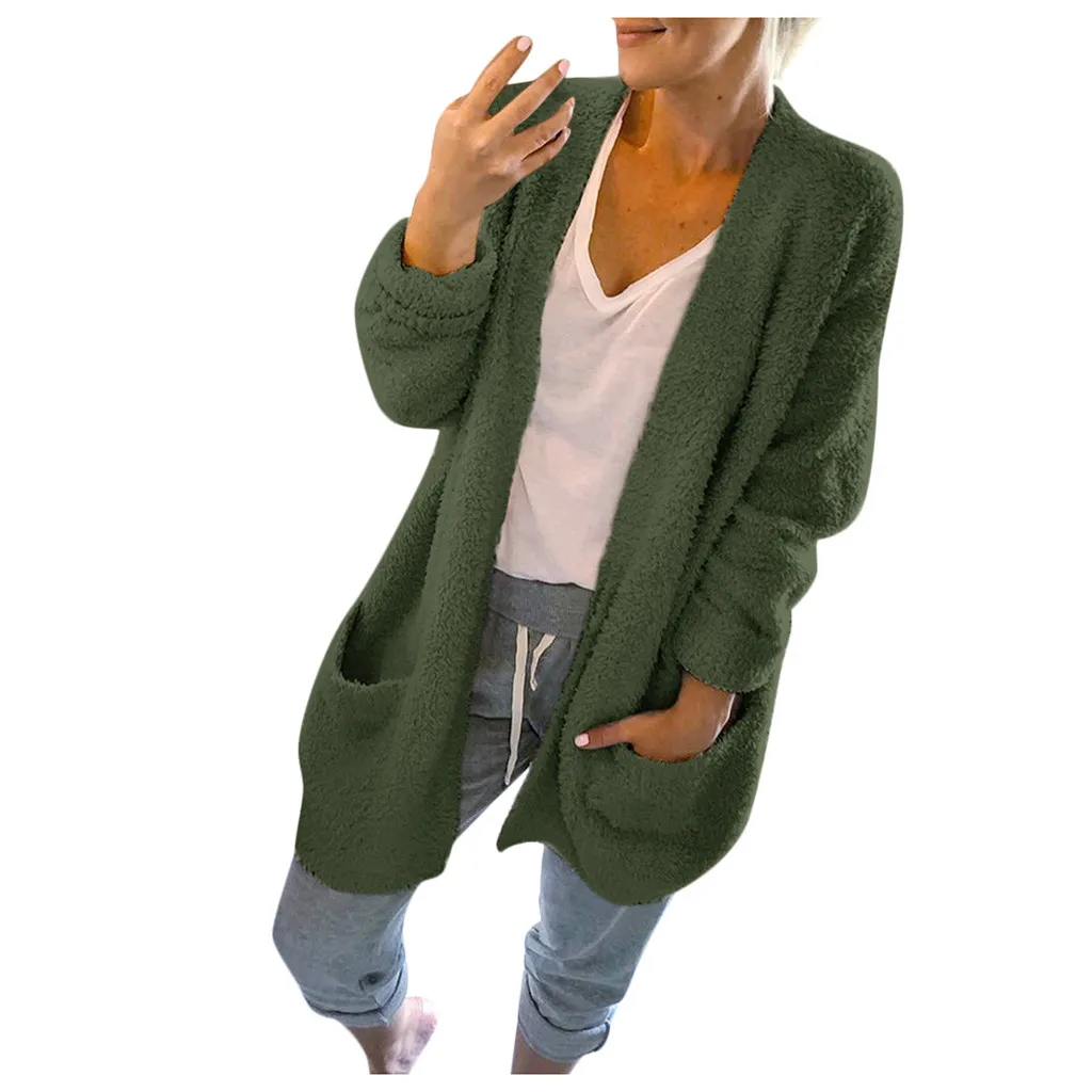 Autumn Fashion Sweater Women Casual Silm Long Solid Winter Warm Wool Pockets Long Cardigan Coat Outwear Free Ship Z4
Autumn Fashion Sweater Women Casual Silm Long Solid Winter Warm Wool Pockets Long Cardigan Coat Outwear Free Ship Z4