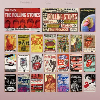 The Rolling Stones Poster Plaque Metal Vintage Metal Tin Sign Wall Decor For Bar Pub Rock And Roll Decorative Plate
The Rolling Stones Poster Plaque Metal Vintage Metal Tin Sign Wall Decor For Bar Pub Rock And Roll Decorative Plate