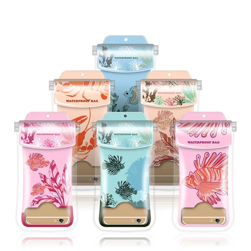 Universal Waterproof Cell Phone Case Transparent PVC Cover Underwater World Cartoon Fish Mobile Phone Waterproof Storage Bag
Universal Waterproof Cell Phone Case Transparent PVC Cover Underwater World Cartoon Fish Mobile Phone Waterproof Storage Bag