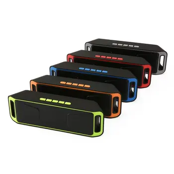 S208 Bluetooth Speaker Wireless Recharegable Stereo Loudspeakers USB Charging Mini FM Radio Multifunctional Sound Boombox
S208 Bluetooth Speaker Wireless Recharegable Stereo Loudspeakers USB Charging Mini FM Radio Multifunctional Sound Boombox