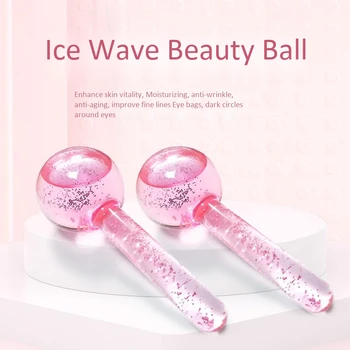 2Pcs / Lot Beauty Ice Hockey Energy Beauty Crystal Ball Facial Cooling Ice Globes Water Wave for Face and Eye Massage
2Pcs / Lot Beauty Ice Hockey Energy Beauty Crystal Ball Facial Cooling Ice Globes Water Wave for Face and Eye Massage