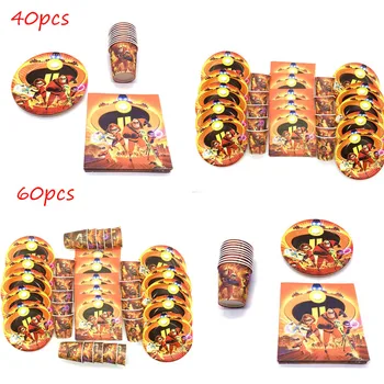 60 pcs The Incredibles Cartoon Birthday Party Disposable Tableware Plates Napkins Birthday Cups Baby Shower Decorations Supplies
60 pcs The Incredibles Cartoon Birthday Party Disposable Tableware Plates Napkins Birthday Cups Baby Shower Decorations Supplies