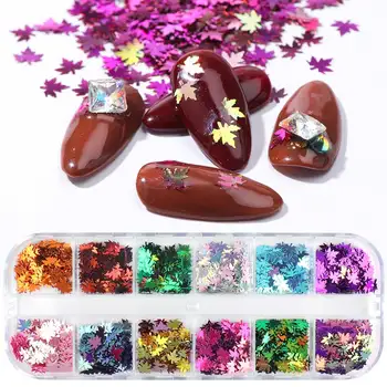 12 Colors 3D Home Autumn Maple Leaf Color Changing Manicure Tools Nail Art Set Multifunction Glitter Easy Apply Sequins Decor
12 Colors 3D Home Autumn Maple Leaf Color Changing Manicure Tools Nail Art Set Multifunction Glitter Easy Apply Sequins Decor