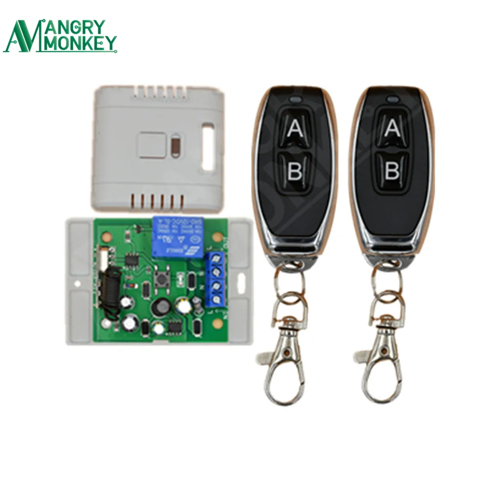 433 Mhz Universal Remote Control Switch AC85V ~ 250V 1CH New Type Relay Receiver Module and RF Transmitter Electron Control Diy
433 Mhz Universal Remote Control Switch AC85V ~ 250V 1CH New Type Relay Receiver Module and RF Transmitter Electron Control Diy