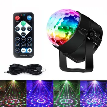 Disco USB Light Party Laser For Car DJ Magic Ball Sound Control Moving Lamp Head vehicle Disco Projector Stage Lights 
Disco USB Light Party Laser For Car DJ Magic Ball Sound Control Moving Lamp Head vehicle Disco Projector Stage Lights