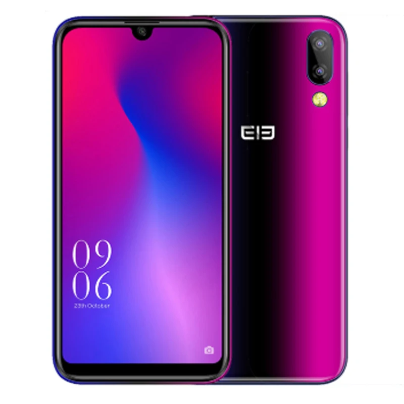 Мобильный телефон Elephone A6 Mini экран 5 71 дюйма Android 9 0 четырёхъядерный процессор MT6761 HD