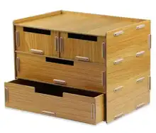 3-layer drawer-type wooden desktop file with multi-layer storage storage box cabinet rack
3-layer drawer-type wooden desktop file with multi-layer storage storage box cabinet rack