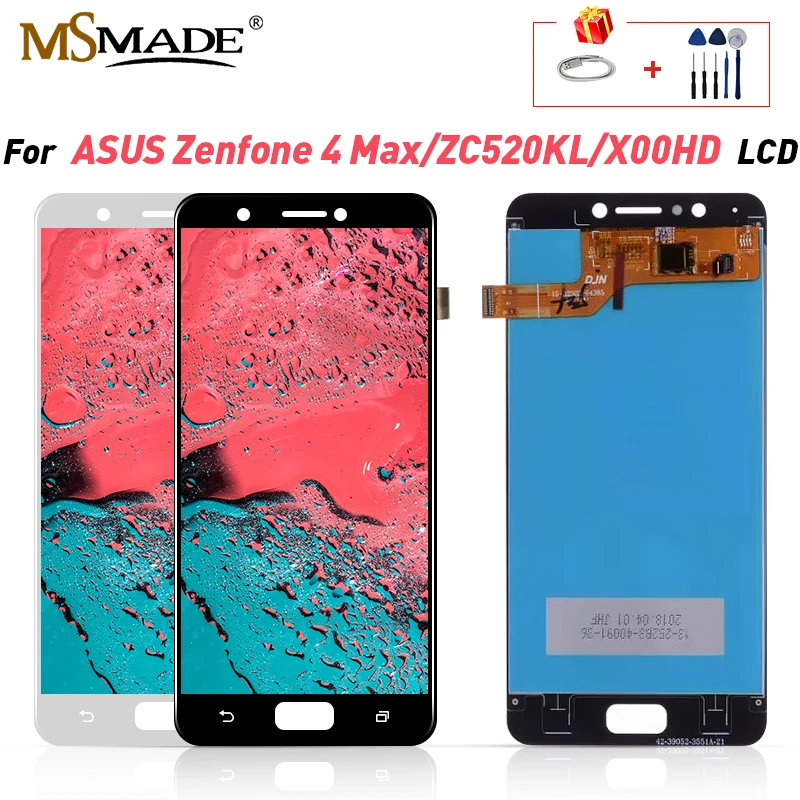 Original LCD For Asus Zenfone 4 Max ZC520KL Display LCD Touch Screen Digitizer Assembly For ASUS X00HD ZC520KL LCD 5.2''
Original LCD For Asus Zenfone 4 Max ZC520KL Display LCD Touch Screen Digitizer Assembly For ASUS X00HD ZC520KL LCD 5.2''