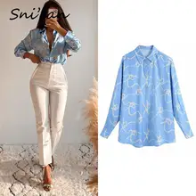 Blue Chain Office Ladies Blouse Fashion Summer basic Satin Shirts Oversized Za Women Tops Blusas Feminina Sobrecamisa Mujer New
Blue Chain Office Ladies Blouse Fashion Summer basic Satin Shirts Oversized Za Women Tops Blusas Feminina Sobrecamisa Mujer New