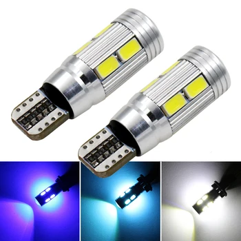 2PCS Car Styling Car Auto LED T10 Canbus 194 W5W 10 SMD 5630 LED Light Bulb No Error LED Light Parking T10 LED Car Side Light
2PCS Car Styling Car Auto LED T10 Canbus 194 W5W 10 SMD 5630 LED Light Bulb No Error LED Light Parking T10 LED Car Side Light