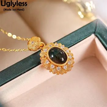 Uglyless Tempting Red Garnet Pendants Necklaces NO Chain for Women Black Opal Flowers Necklaces Gold 925 Silver Crystals Jewelry
Uglyless Tempting Red Garnet Pendants Necklaces NO Chain for Women Black Opal Flowers Necklaces Gold 925 Silver Crystals Jewelry