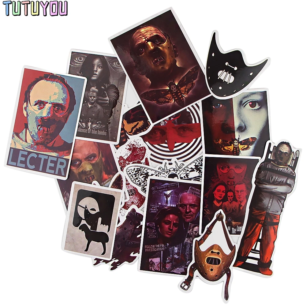 PC2117 15pcs/set Movie The Silence Of The Lambs Sticker Waterproof Suitcase Notebook Scooter Refrigerator Water Cup Sticker
PC2117 15pcs/set Movie The Silence Of The Lambs Sticker Waterproof Suitcase Notebook Scooter Refrigerator Water Cup Sticker
