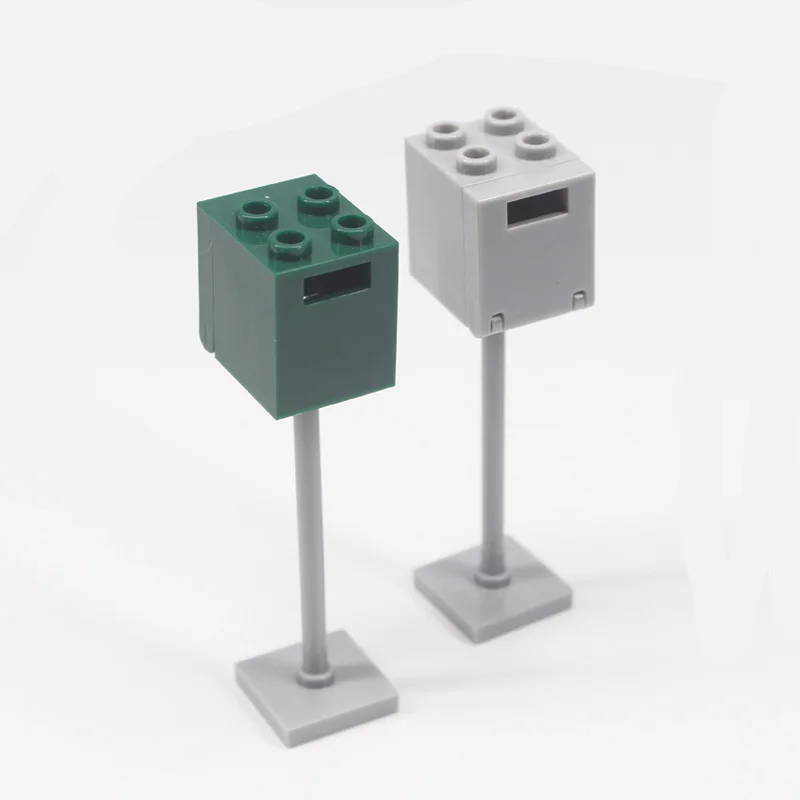 Building Blocks DIY Scene Accessories 2X2 Mailbox Mailbox Assembled Small Building Block Toys for Children
Building Blocks DIY Scene Accessories 2X2 Mailbox Mailbox Assembled Small Building Block Toys for Children