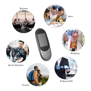 Portable Mini Translator Smart Instant Voice Offline Real Time Multi-Languages Translation Tool with Camera Scanning Translator
Portable Mini Translator Smart Instant Voice Offline Real Time Multi-Languages Translation Tool with Camera Scanning Translator