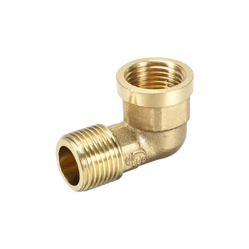 uxcell 5 pcs Brass Pipe Fitting 90 Degree Elbow G1/2 Male x G1/2 Female Easy Intall Gold Tone for Home Office DIY
uxcell 5 pcs Brass Pipe Fitting 90 Degree Elbow G1/2 Male x G1/2 Female Easy Intall Gold Tone for Home Office DIY
