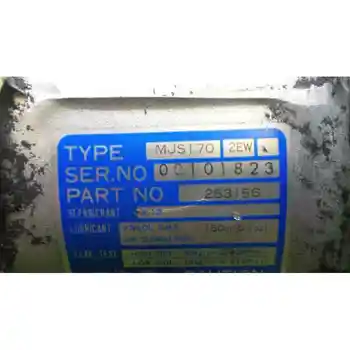 121702 air Conditioning compressor Nissan Navara (d21)
121702 air Conditioning compressor Nissan Navara (d21)