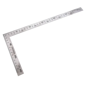 Stainless Steel 150 x 300mm 90 Degree Angle Metric Try Mitre Square Ruler
Stainless Steel 150 x 300mm 90 Degree Angle Metric Try Mitre Square Ruler