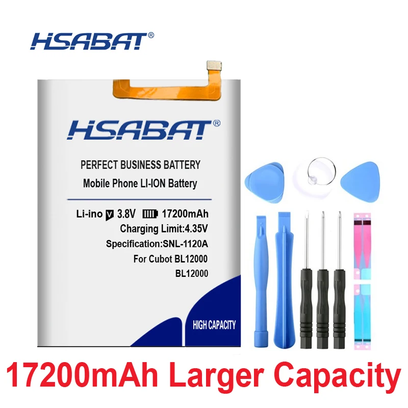 HSABAT 0 Cycle 17150mAh Battery Use for DOOGEE BL12000 BL12000 Pro High Quality Batteries
HSABAT 0 Cycle 17150mAh Battery Use for DOOGEE BL12000 BL12000 Pro High Quality Batteries
